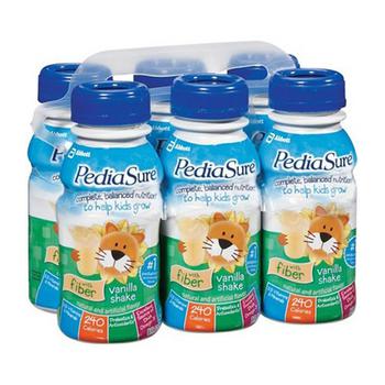 商品Pediasure Complete Balanced Nutrition Liquid, Vanilla With Fiber - 8 Oz / 24 Pack图片
