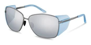 Porsche Design | Grey Rectangular Unisex Sunglasses P8599 B 63 2.4折, 满$75减$5, 满减
