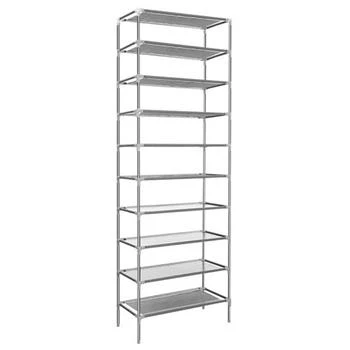 Fresh Fab Finds | 10 Tiers Shoes Rack Shelves 27 Pairs Shoes Storage Organizer Stand,商家Verishop,价格¥461