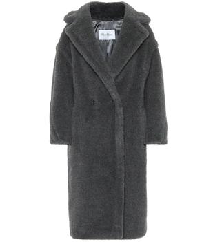 Max Mara | Teddy Bear Icon alpaca and wool-blend coat商品图片,