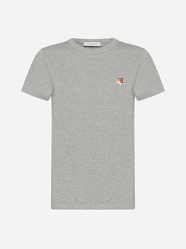 Fox head-patch cotton t-shirt,价格$92.70