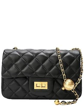 Tiffany & Fred Tiffany & Fred Quilted Sheepskin Leather Crossbody
