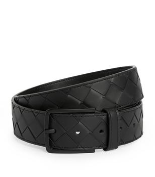 商品Leather Intrecciato Belt,商家Harrods,价格¥3942图片