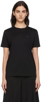 Acne Studios | Black Ellison T-Shirt商品图片,