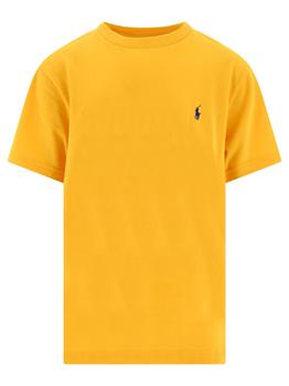 推荐Ralph Lauren Kids Logo Embroidered Crewneck T-Shirt商品