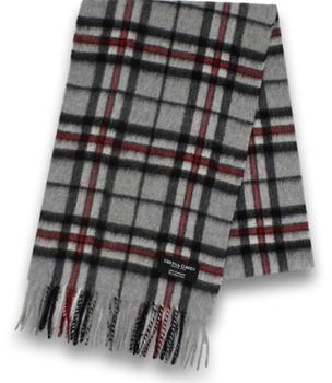 商品Gretna Green | Gretna Green 灰色格子羊绒围巾,商家Unineed,价格¥318图片