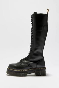 商品Dr. Martens | Dr. Martens Audrick Leather Knee-High Platform Boot,商家Urban Outfitters,价格¥1810图片
