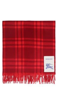 Burberry | BURBERRY CASHMERE SCARF WITH FRINGES 6.6折