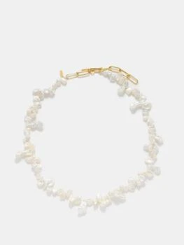Hermina Athens | Echo freshwater pearl & gold-vermeil necklace,商家MATCHES,价格¥2176