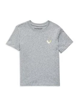 True Religion | Little Boy’s Logo Heathered Tee 