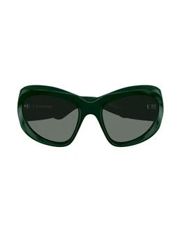 Balenciaga | Balenciaga Eyewear Square Frame Sunglasses 5.7�折, 独家减免邮费