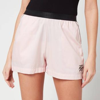 推荐KARL LAGERFELD Women's Pyjama Boxer Shorts - Pink商品