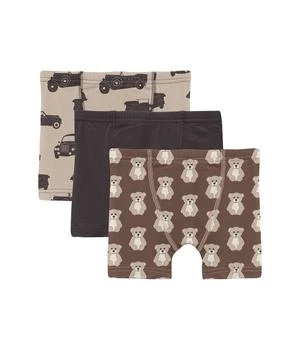 KicKee Pants | Print Boxer Briefs Set- 3-Pack (Little Kids/Big Kids),商家Zappos,价格¥259