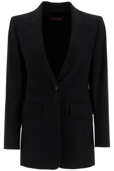 Max Mara | wool crepe blazer with t,商家Residenza 725,价格¥1820