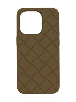 Bottega Veneta | Intreccio Silicone Iphone 14 Pro Case,商家LUISAVIAROMA,价格¥1715