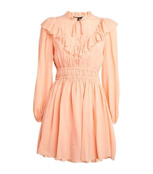maje正品, Maje | Ruffle-Detail Mini Dress商品图片 5折