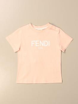 推荐Fendi cotton T-shirt with logo商品