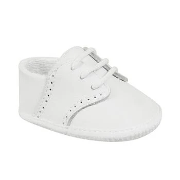 Baby Deer | Baby Boy Leather Saddle Oxford with Perforations,商家Macy's,价格¥337