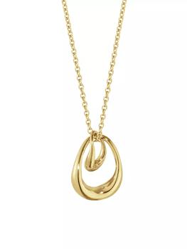 商品Georg Jensen | Offspring 18K Gold Pendant Necklace,商家Saks Fifth Avenue,价格¥9061图片