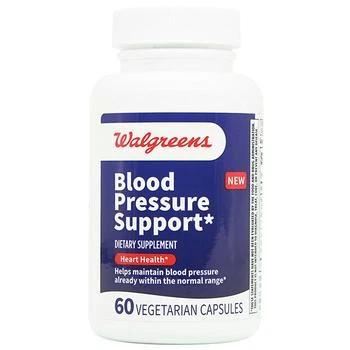 Walgreens | Blood Pressure Support Supplement Capsules for Heart Health (60 days),商家Walgreens,价格¥154