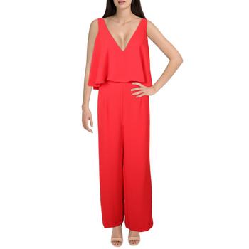 ML Monique Lhuillier衣服, Monique Lhuillier | ML Monique Lhuillier Womens Double V Drapey Jumpsuit商品图片 3折