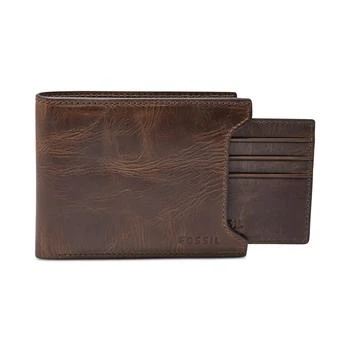 推荐Men's Derrick 2 In1 Bifold Leather Wallet商品