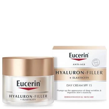推荐Eucerin Hyaluron-Filler + Elasticity Day Cream SPF 15 50ml商品