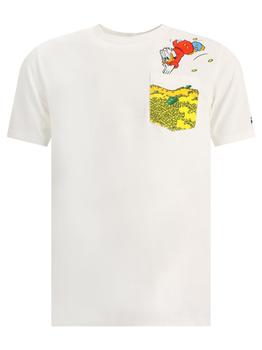 Mc2 Saint Barth | Mc2 Saint Barth Men's White Other Materials T-Shirt商品图片,