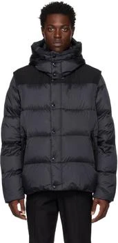 Burberry | Navy Puffer Down Jacket 