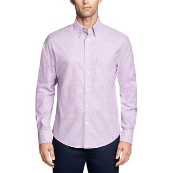 拉夫劳伦衬衫真假, Ralph Lauren | Men's Ultraflex Stretch Untucked Regular Fit Dress Shirt商品图片 6折