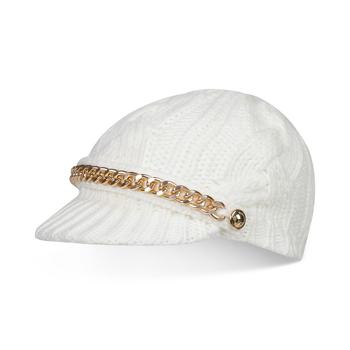 Michael Kors | Women's Braided Cable Peak Hat商品图片,额外7折, 额外七折