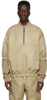 Essentials | Tan Nylon Jacket 4.3折