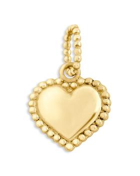 商品18K Yellow Gold Lucky Heart Pendant图片