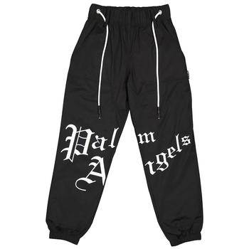 Palm Angels | Palm Angels Black Gothic Logo Sweatpants, Size Small商品图片,2.9折起