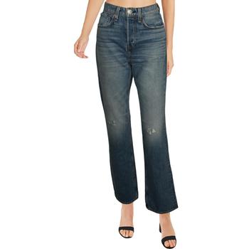 推荐Rag & Bone Womens Maya High Rise Distressed Bootcut Jeans商品