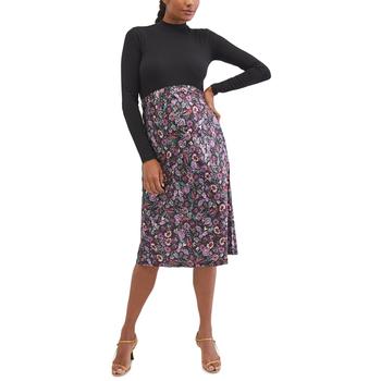 商品Motherhood Maternity | Over The Belly Printed Maternity Skirt,商家Macy's,价格¥251图片