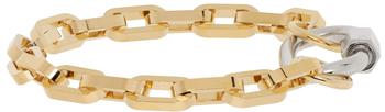 商品Gold Carabiner Bracelet图片