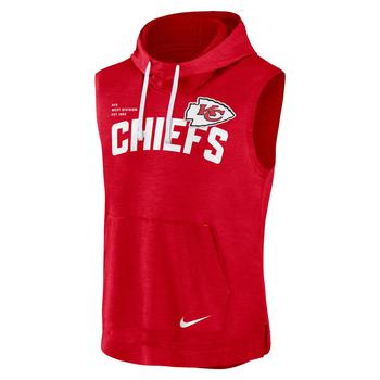 推荐Nike Chiefs Sleeveless Pullover Hoodie - Men's商品