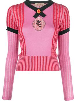 商品CORMIO | CORMIO Long sleeve cashmere blend top,商家Baltini,价格¥2208图片