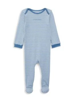 Calvin Klein | Baby Boy’s Striped Logo Footie 6.5折