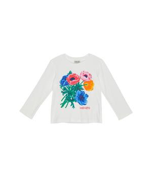 Kenzo | Bouquet Of Flowers Graphic T-Shirt (Toddler/Little Kids)商品图片,