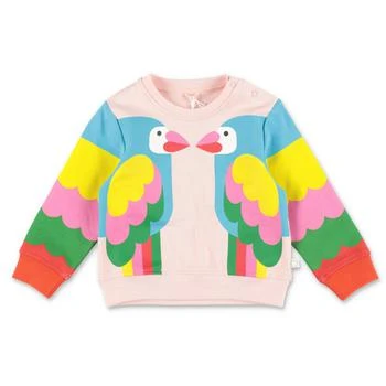 推荐Stella McCartney Kids Parrot Printed Crewneck Sweatshirt商品