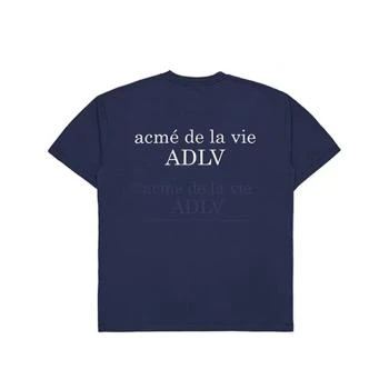 推荐【享贝家】（国内预售-QD）ADLV 印花圆领短袖T恤 藏蓝色 ADLV23SS-SSLBSN商品