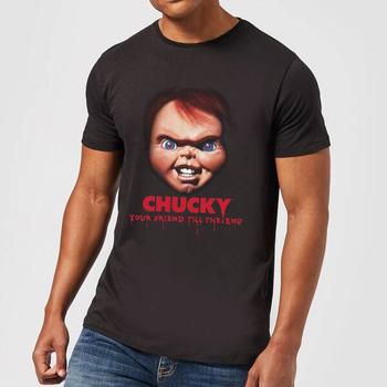 Chucky Friends Till The End Men's T-Shirt - Black product img