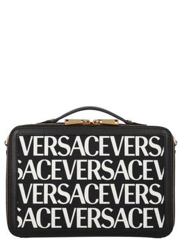 商品Versace | Versace messenger La Greca Signature Crossbody Bag,商家Italist,价格¥7854图片
