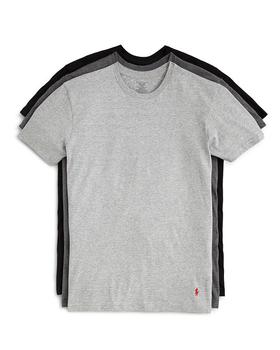 Ralph Lauren | 男士全棉圆领T恤三件装商品图片,