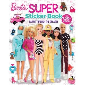 Barnes & Noble | Barbie- Super Sticker Book- Through the Decades by Marilyn Easton,商家Macy's,价格¥97