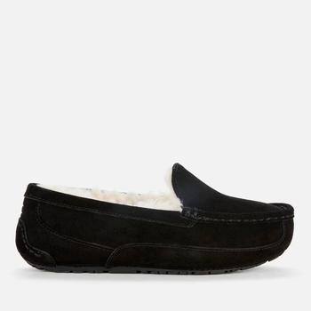 ugg童鞋, UGG | UGG Kids' Ascot Suede Slippers - Black Suede商品图片 4折