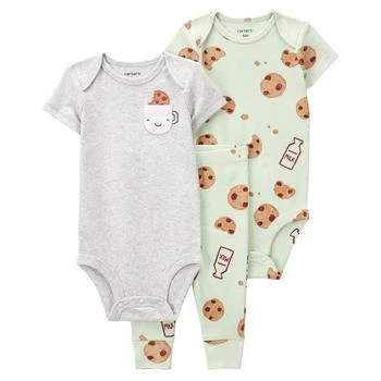 Carter's | Baby Boys or Baby Girls Bodysuit and Leggings, 3 Piece Set,商家Macy's,价格¥102