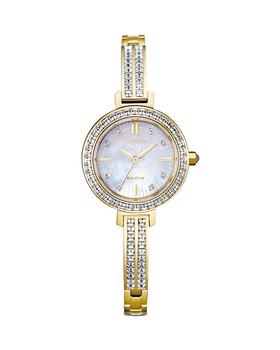 西铁城光动能, Citizen | Eco Drive Silhouette Crystal Watch, 25mm商品图片 独家减免邮费
